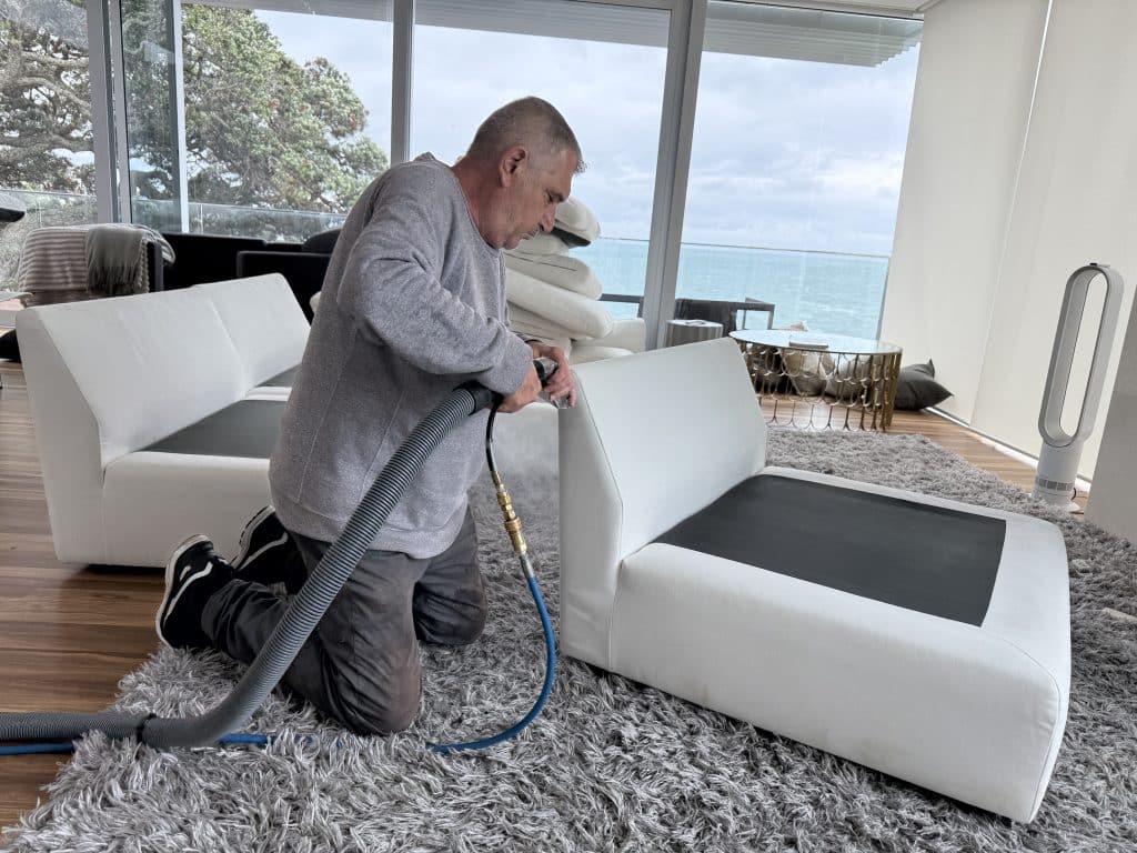 Local upholstery cleaning service in Auckland for sofas and chairs